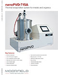 Moorfield Nanotechnology nanoPVD-T15A Brochure